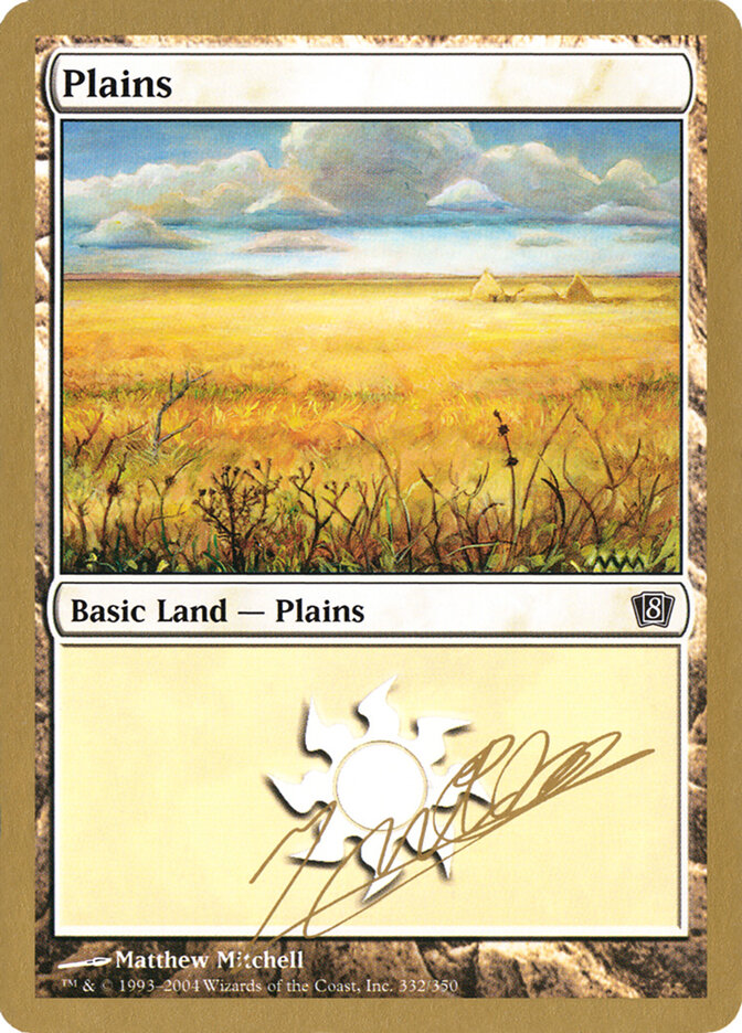 Plains card front