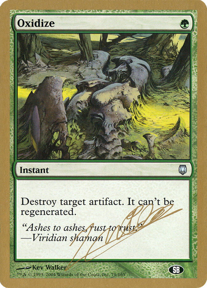 Oxidize card front