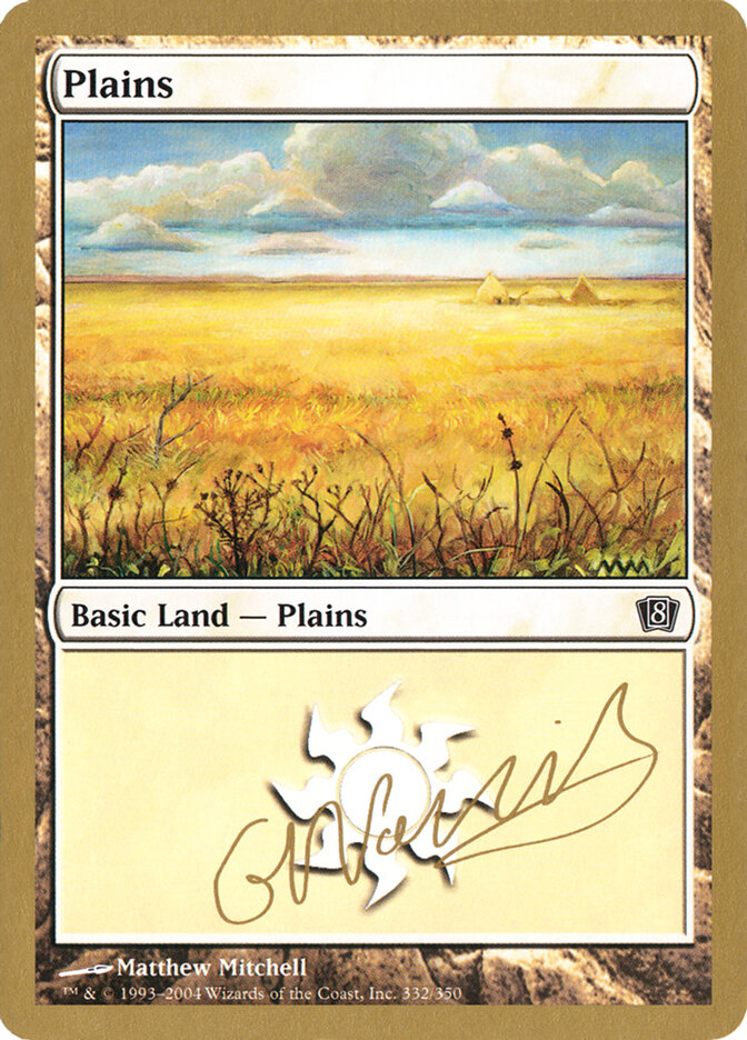Plains card front