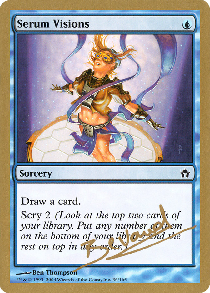 Serum Visions card front