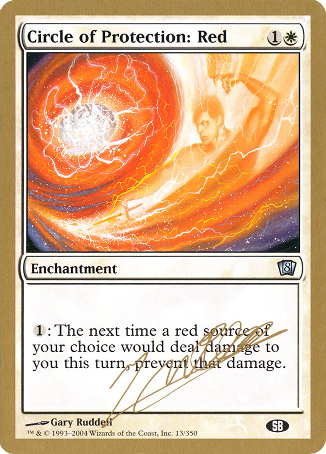 Circle of Protection: Red card front