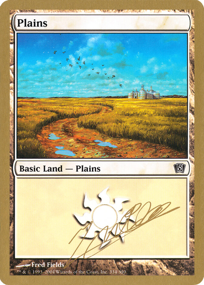 Plains card front