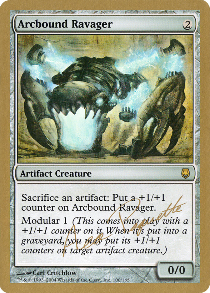 Arcbound Ravager card front