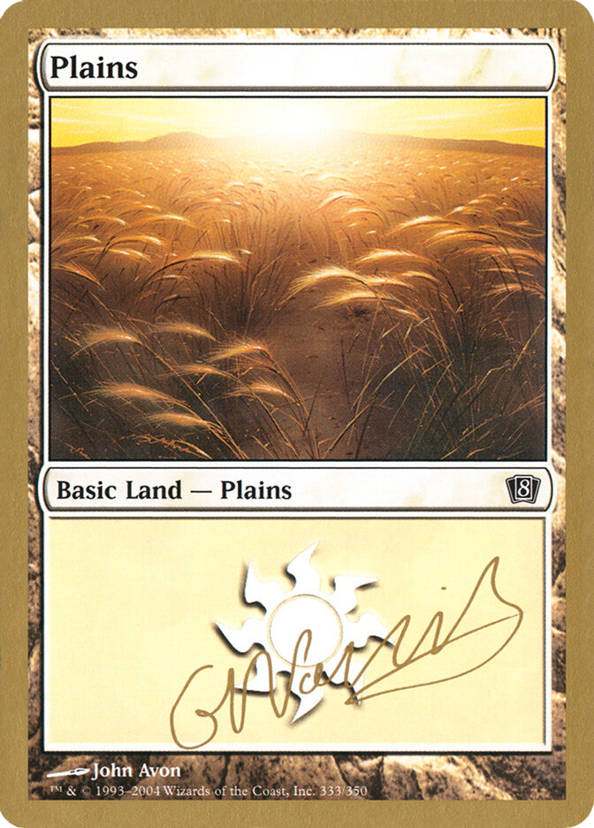 Plains card front