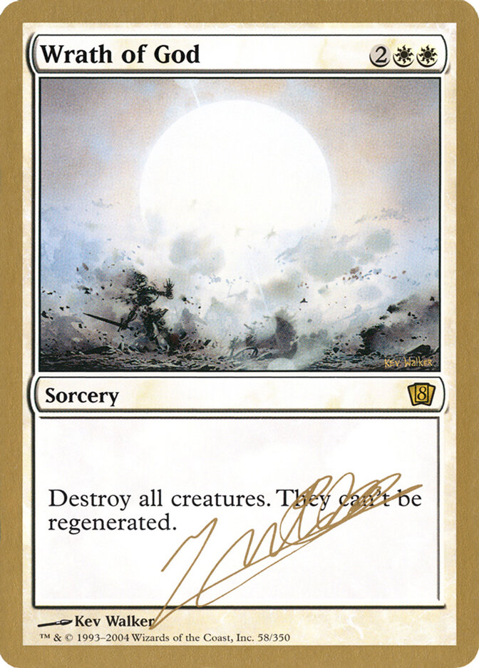 Wrath of God card front