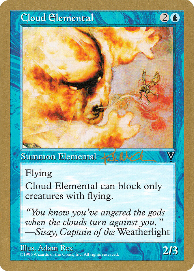 Cloud Elemental card front