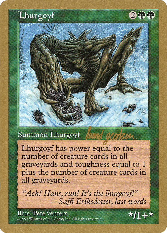 Lhurgoyf card front