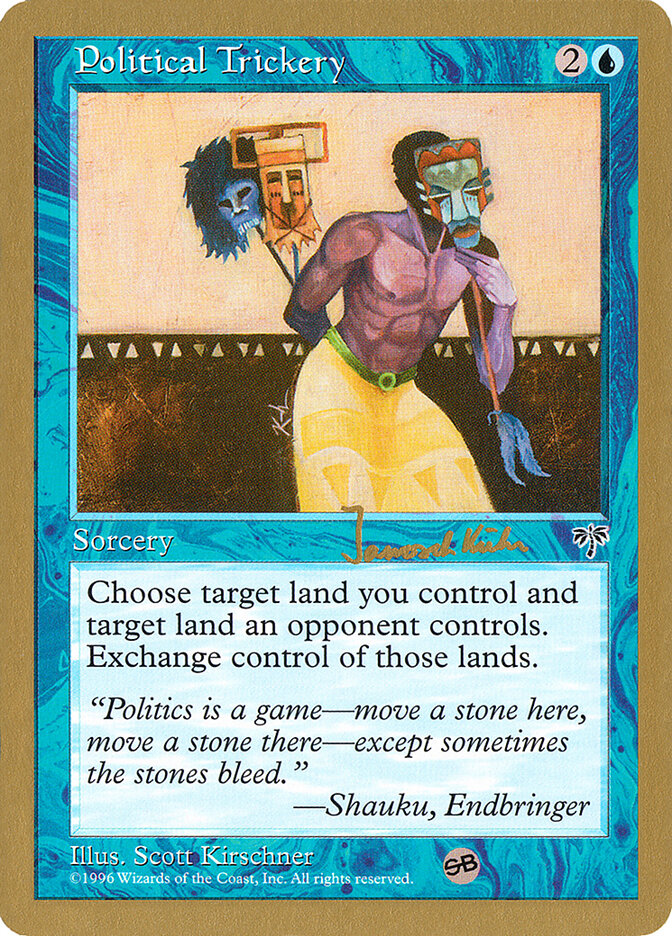 Political Trickery card front