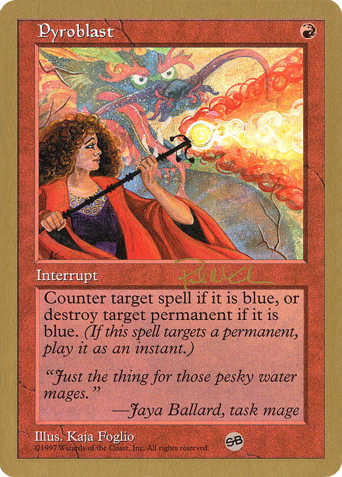 Pyroblast card front