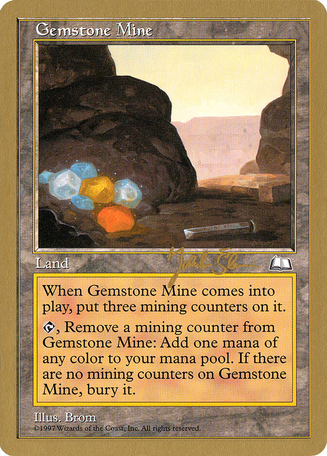 Gemstone Mine card front
