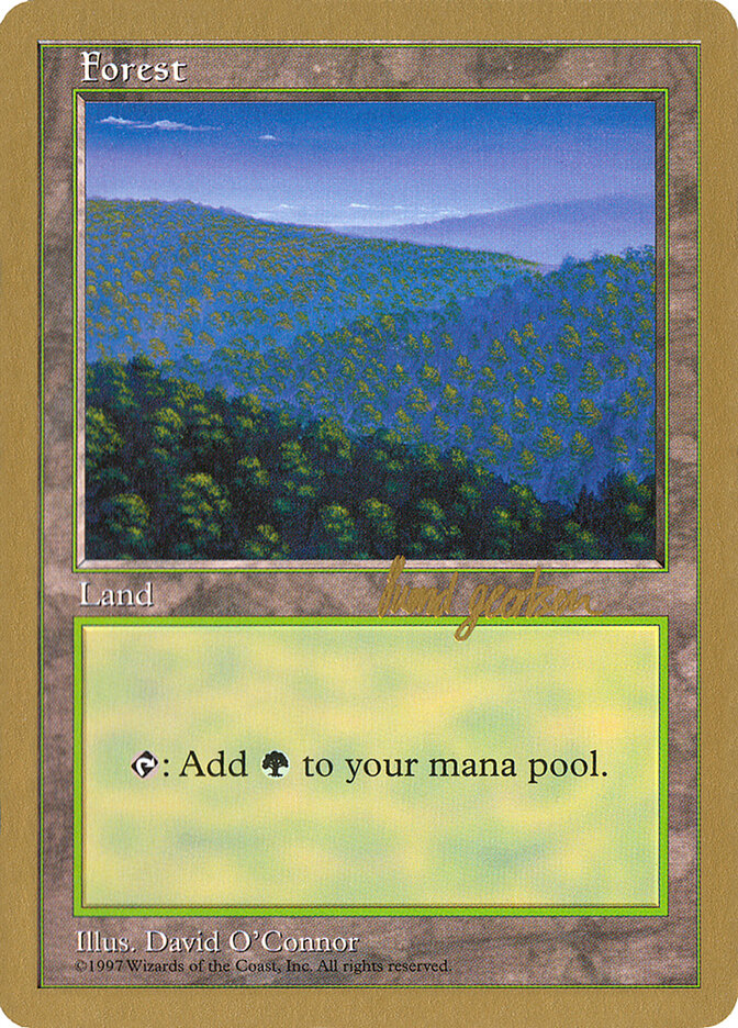 Forest card front