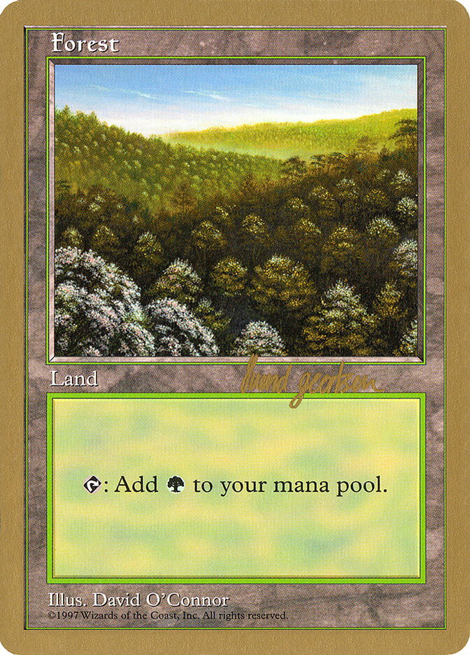 Forest card front