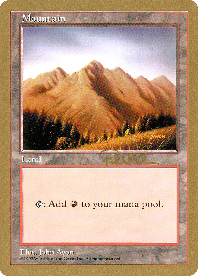 Mountain card front