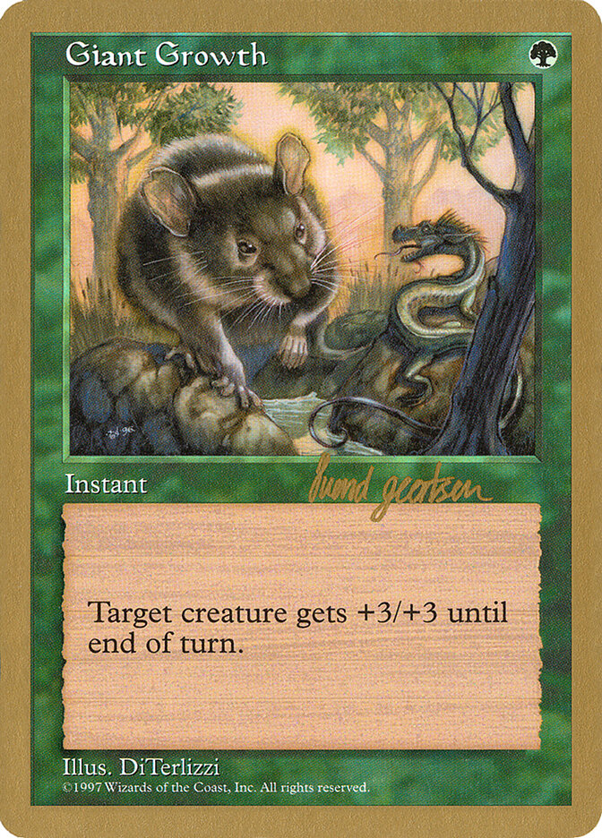 Giant Growth card front