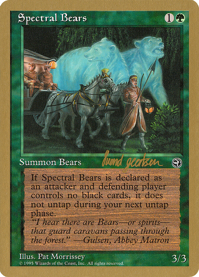 Spectral Bears card front