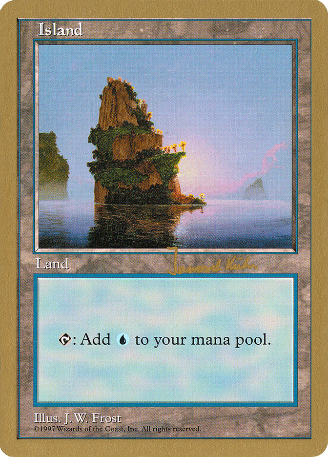 Island card front