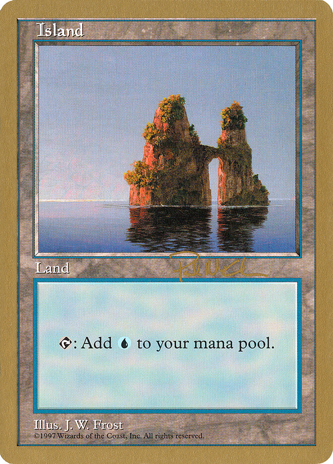 Island card front
