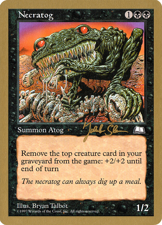 Necratog card front