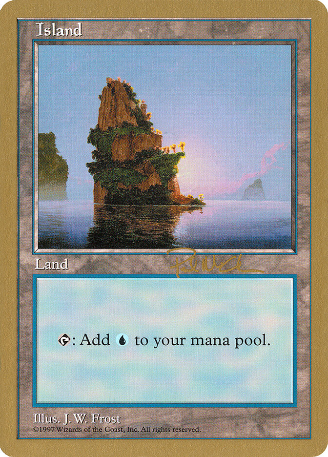 Island card front