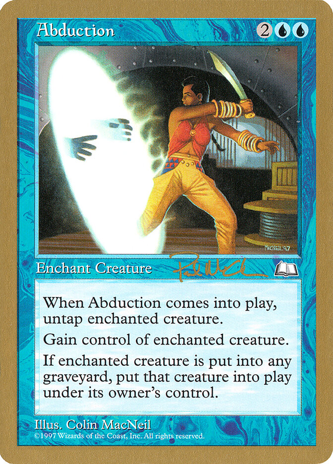 Abduction card front