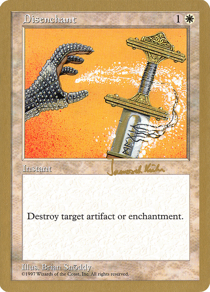 Disenchant card front