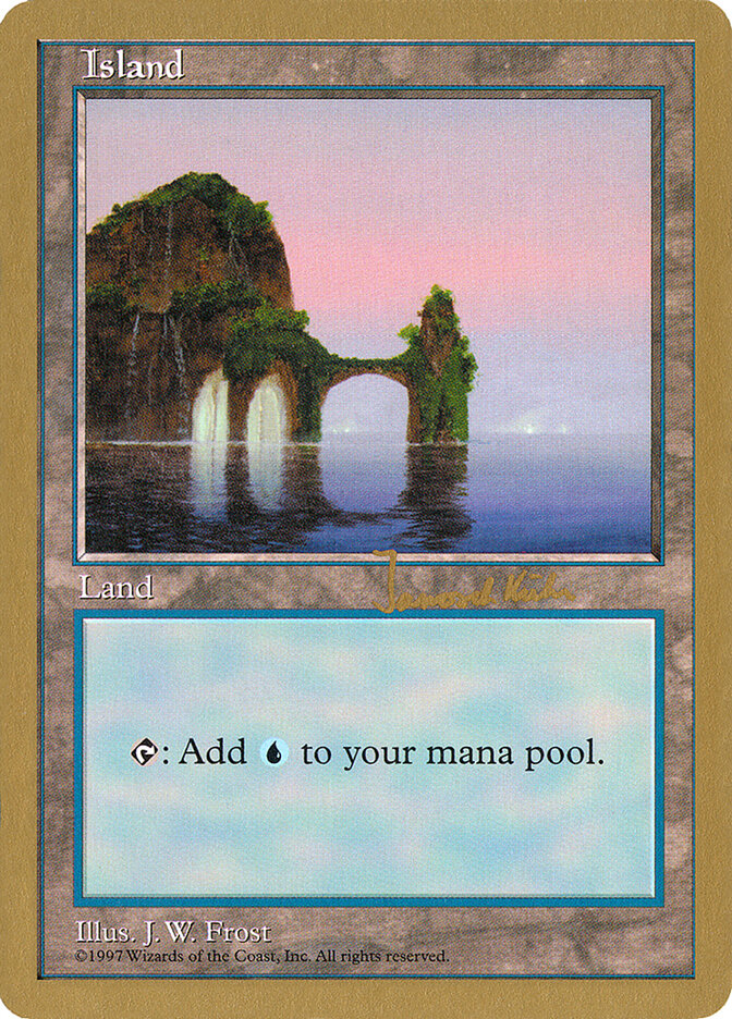 Island card front