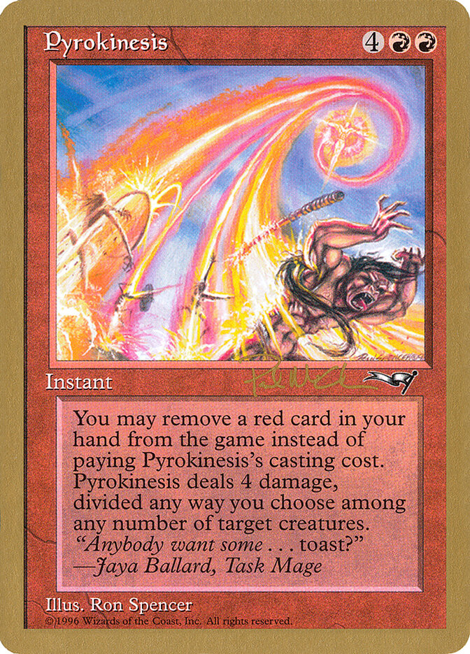 Pyrokinesis card front