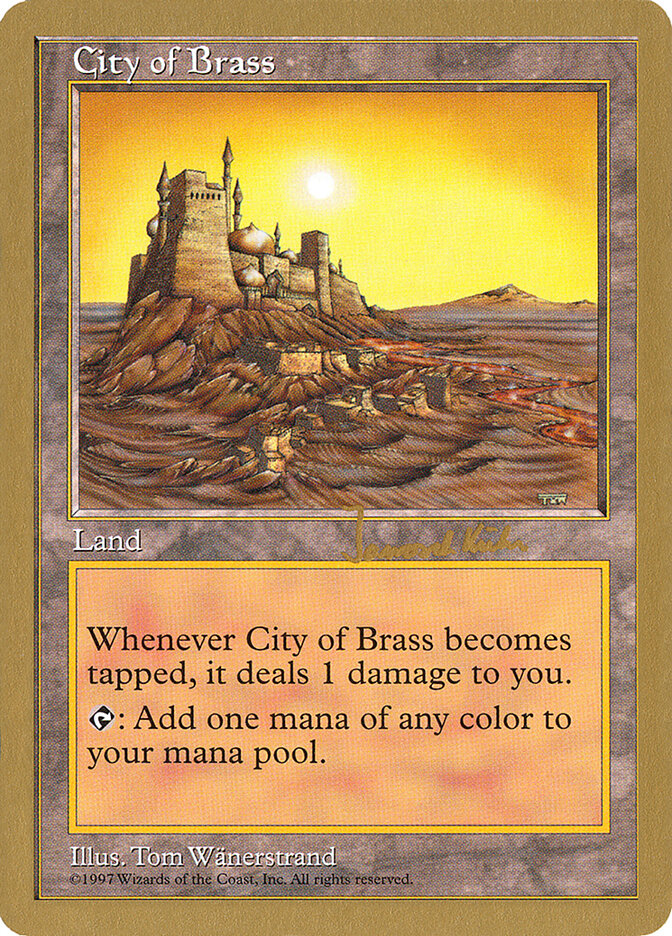 City of Brass card front