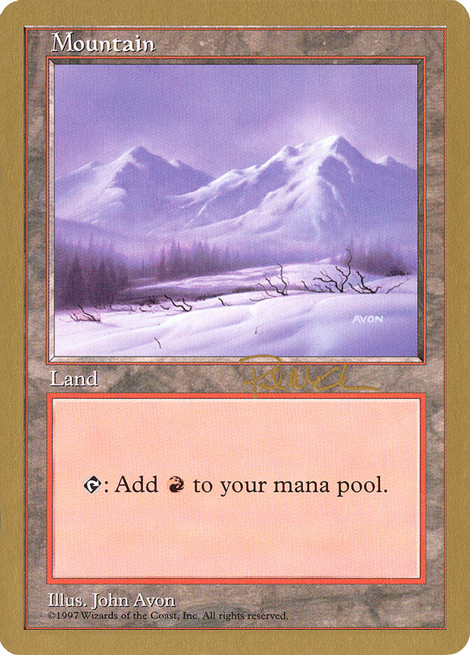 Mountain card front