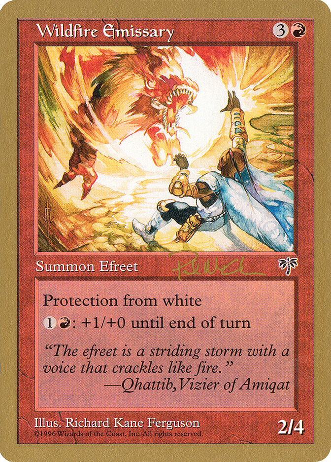Wildfire Emissary card front