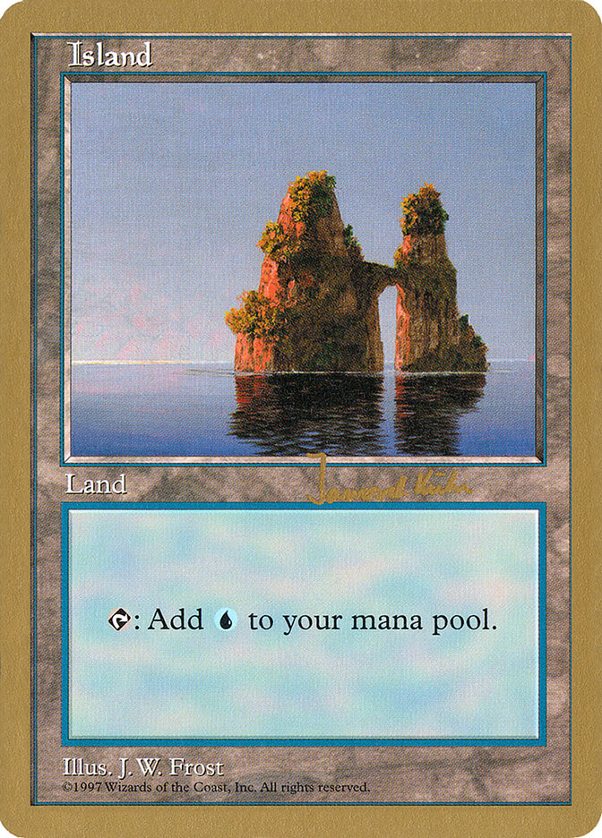Island card front