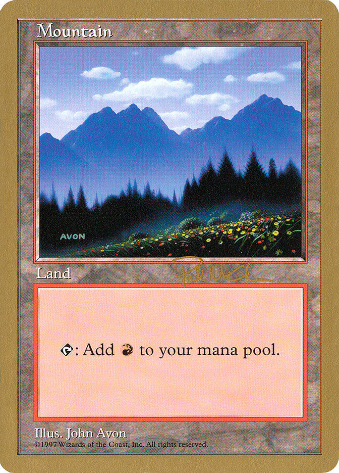 Mountain card front