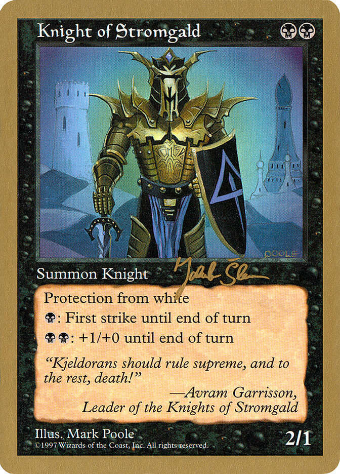 Knight of Stromgald card front