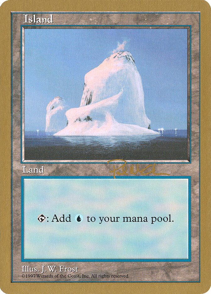 Island card front
