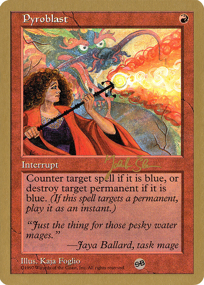 Pyroblast card front