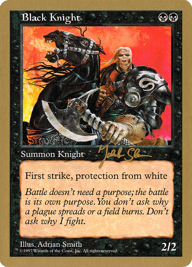 Black Knight card front