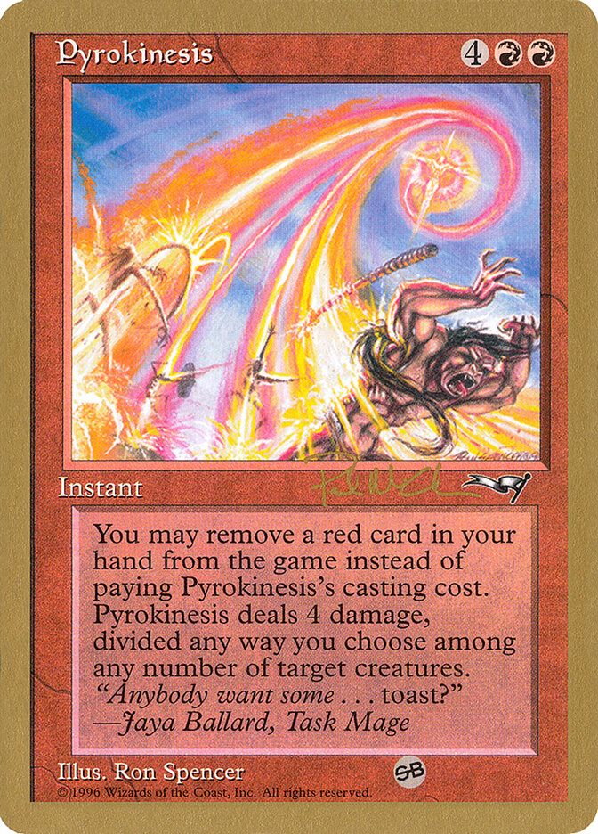 Pyrokinesis card front