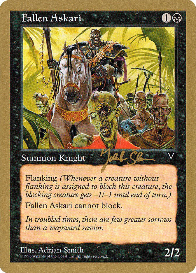 Fallen Askari card front