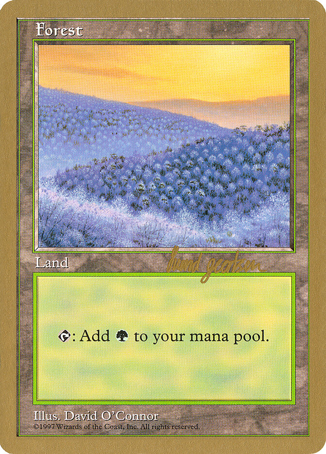 Forest card front