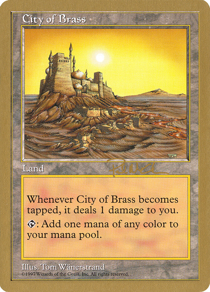 City of Brass card front