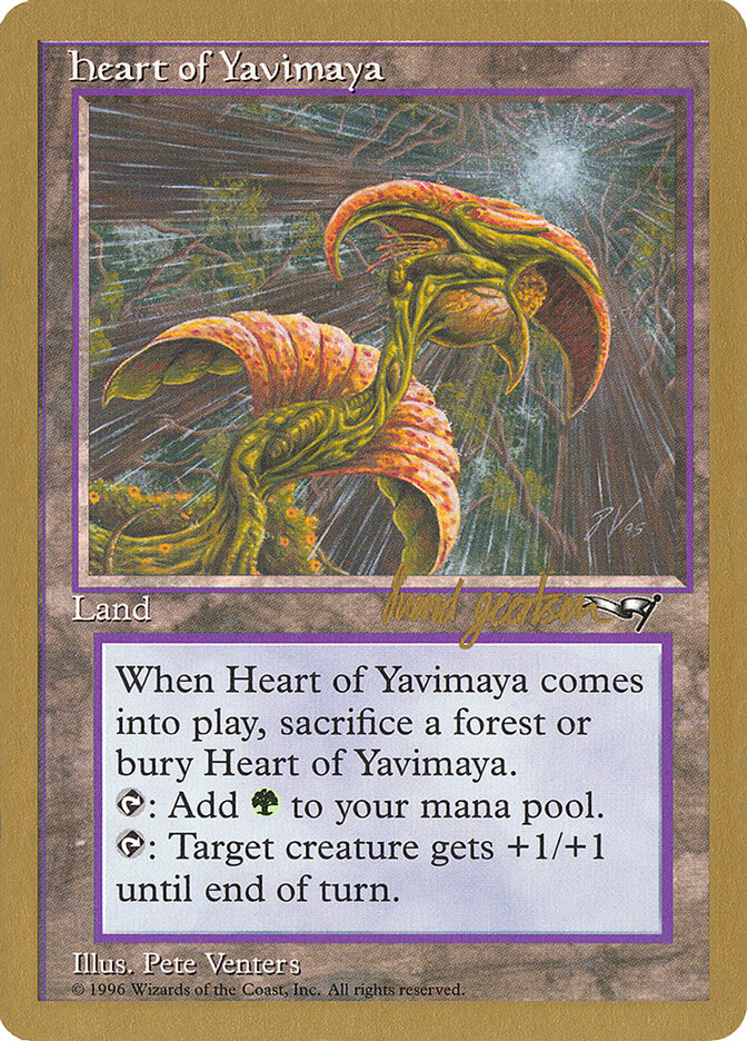 Heart of Yavimaya card front