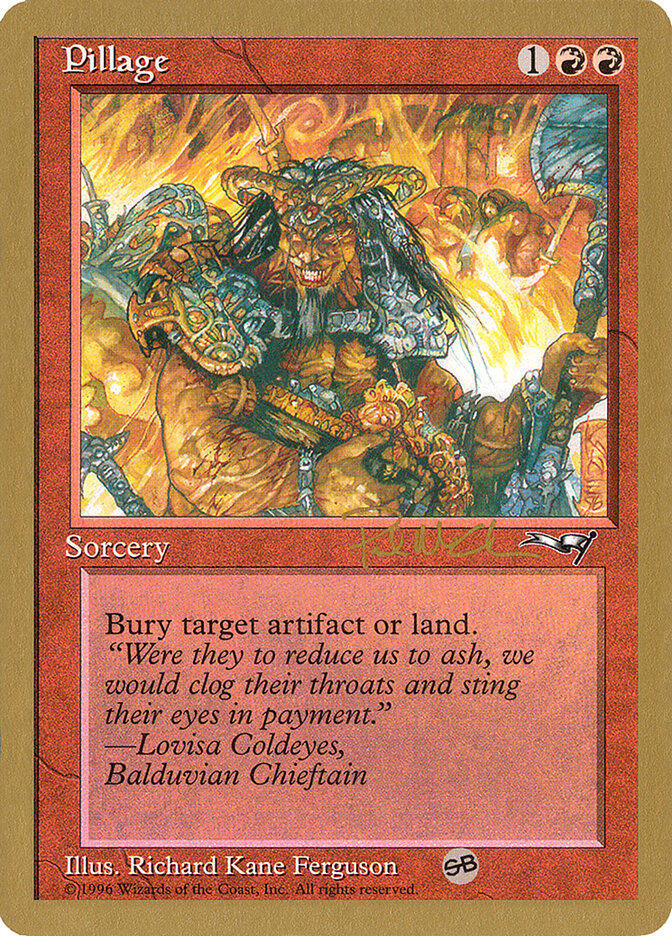 Pillage card front