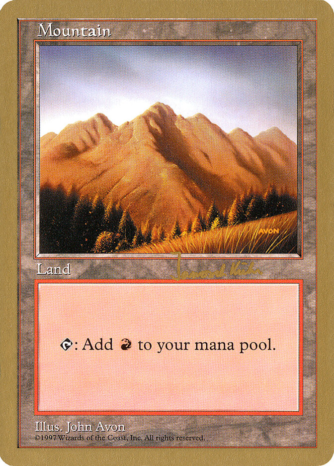 Mountain card front