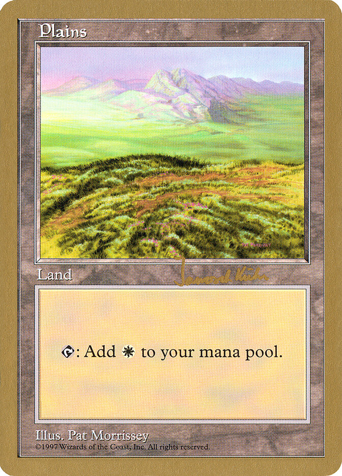 Plains card front