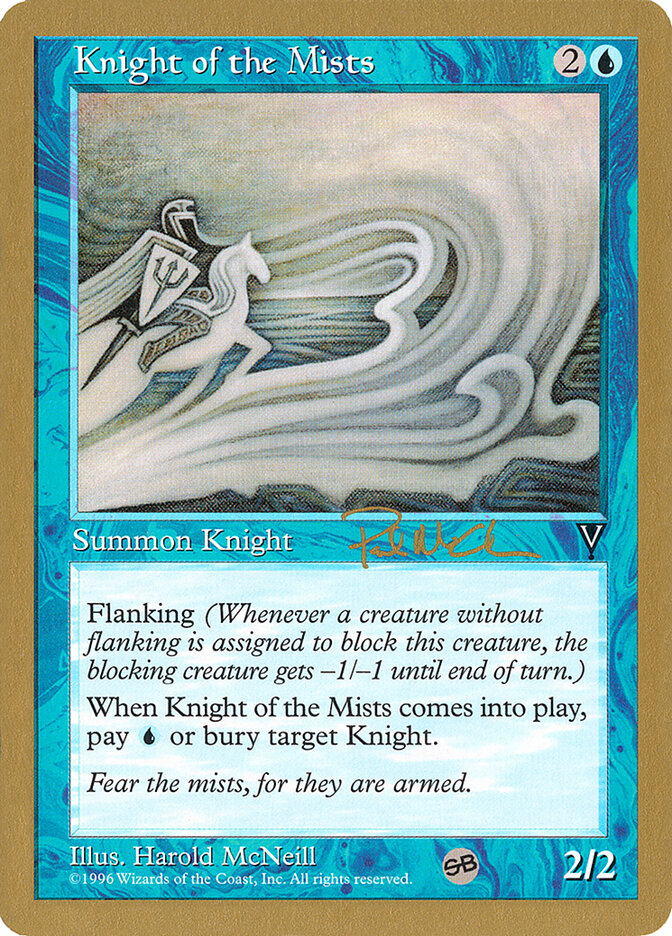 Knight of the Mists card front