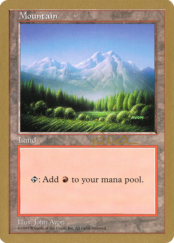 Mountain card front
