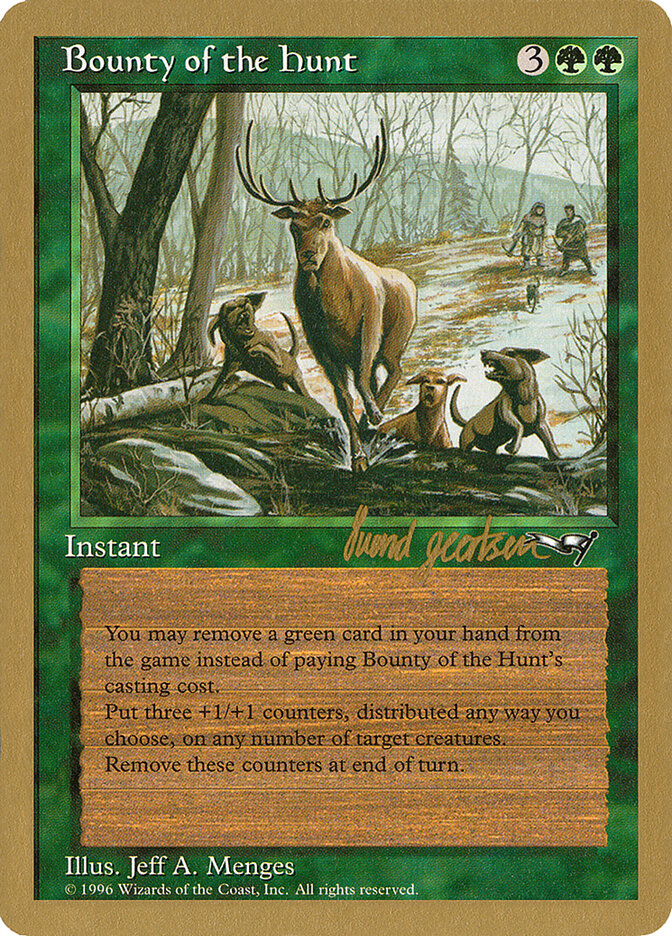 Bounty of the Hunt card front