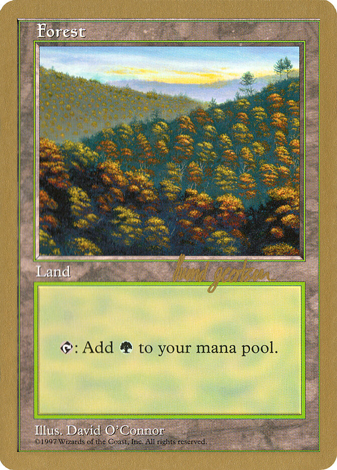 Forest card front
