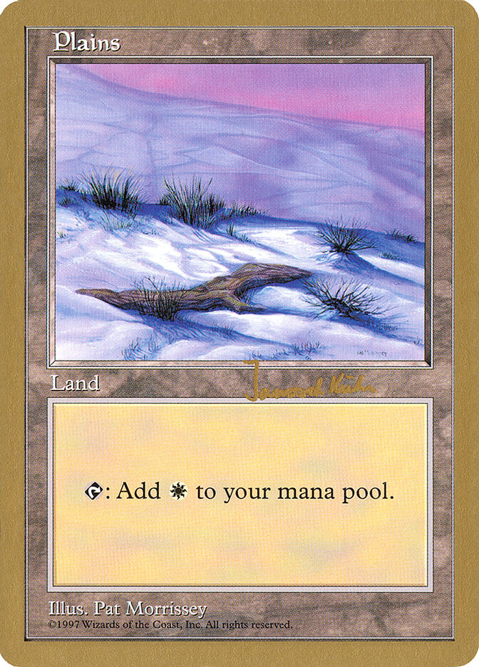 Plains card front