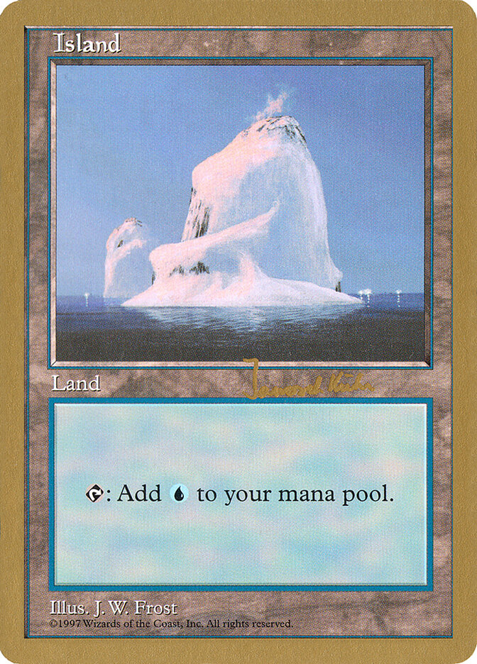 Island card front